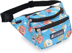 Everest Signature Pattern Waist Pack, Donuts, One Size