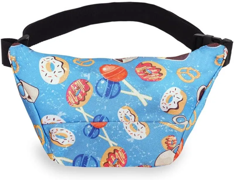 Everest Signature Pattern Waist Pack, Donuts, One Size