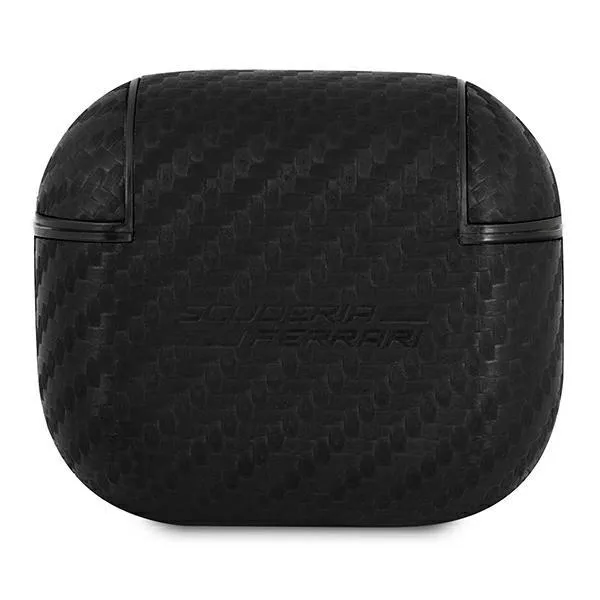 Ferrari PU Carbon On Track Case for Airpods 3 Black - FESA3CABK