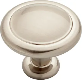 Franklin Brass Ring Round (10-Pack) Cabinet Knobs | Satin Nickel Handles for Dresser Furniture Drawers/Kitchen/Door/Bathroom | 1-1/4" P35597K-SN-B