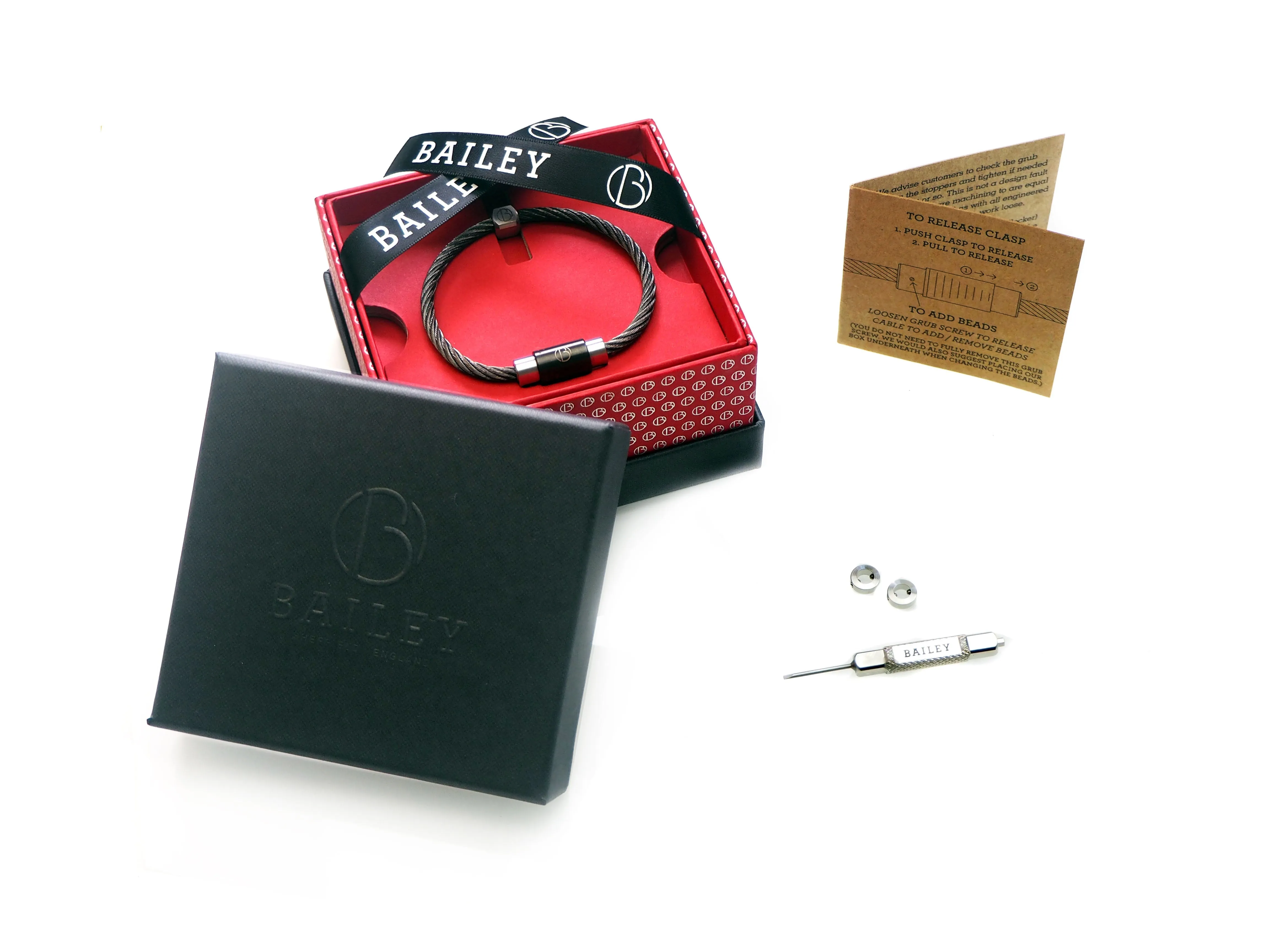 Fully Loaded Borealis CABLE Stainless Steel Bracelet