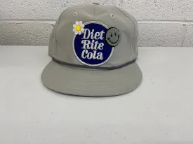 Gray Diet Rite Cola Hat