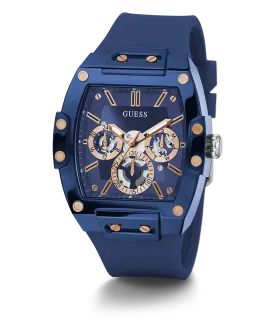 GUESS Mens Blue Multi-function Watch