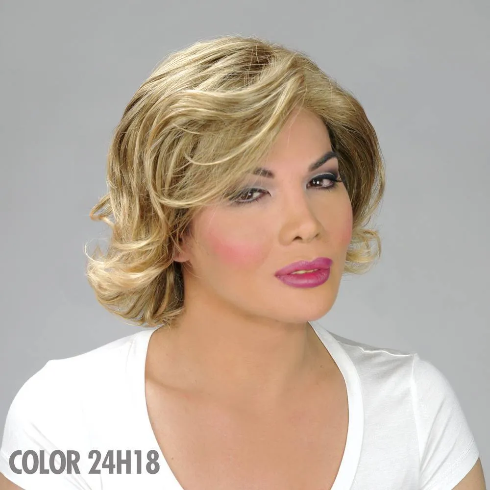 Hot Medium Length Lace front Wavy Bob
