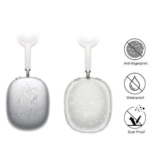Hybrid-Flex Transparent Sparkle Case - Apple AirPods Max