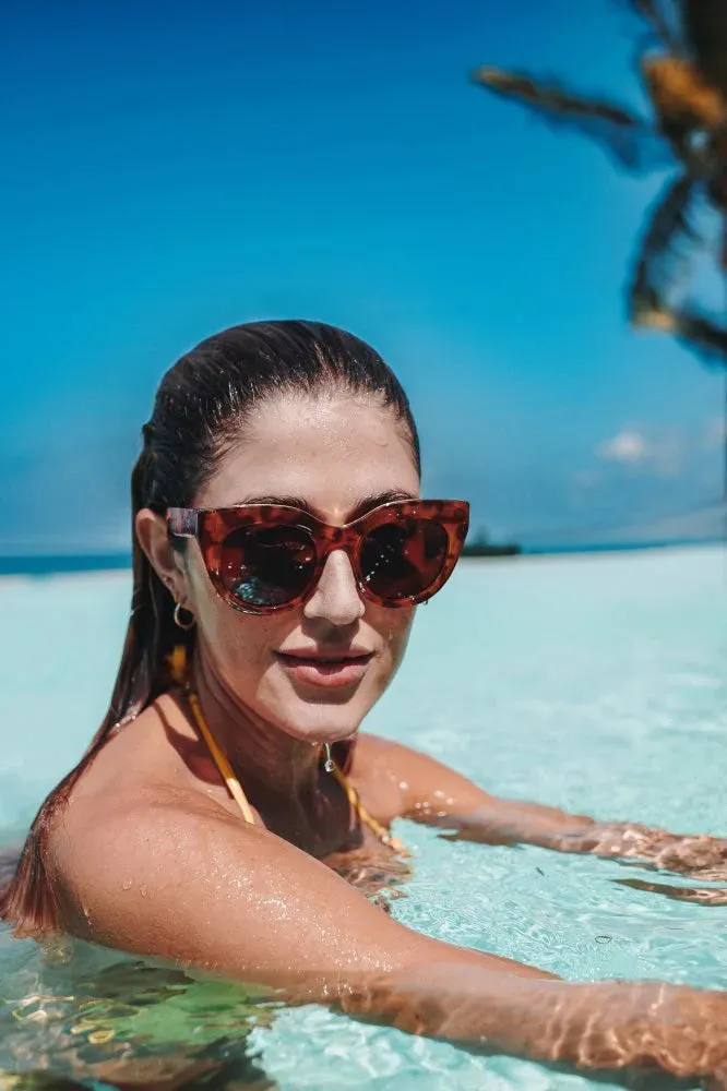 I - SEA - Lana Sunglasses in Mocha/Tort