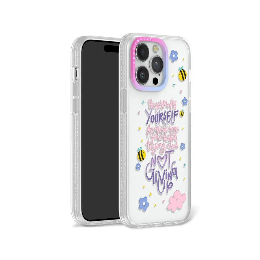 iPhone 12 Pro Max Be Proud of Yourself Phone Case MagSafe Compatible