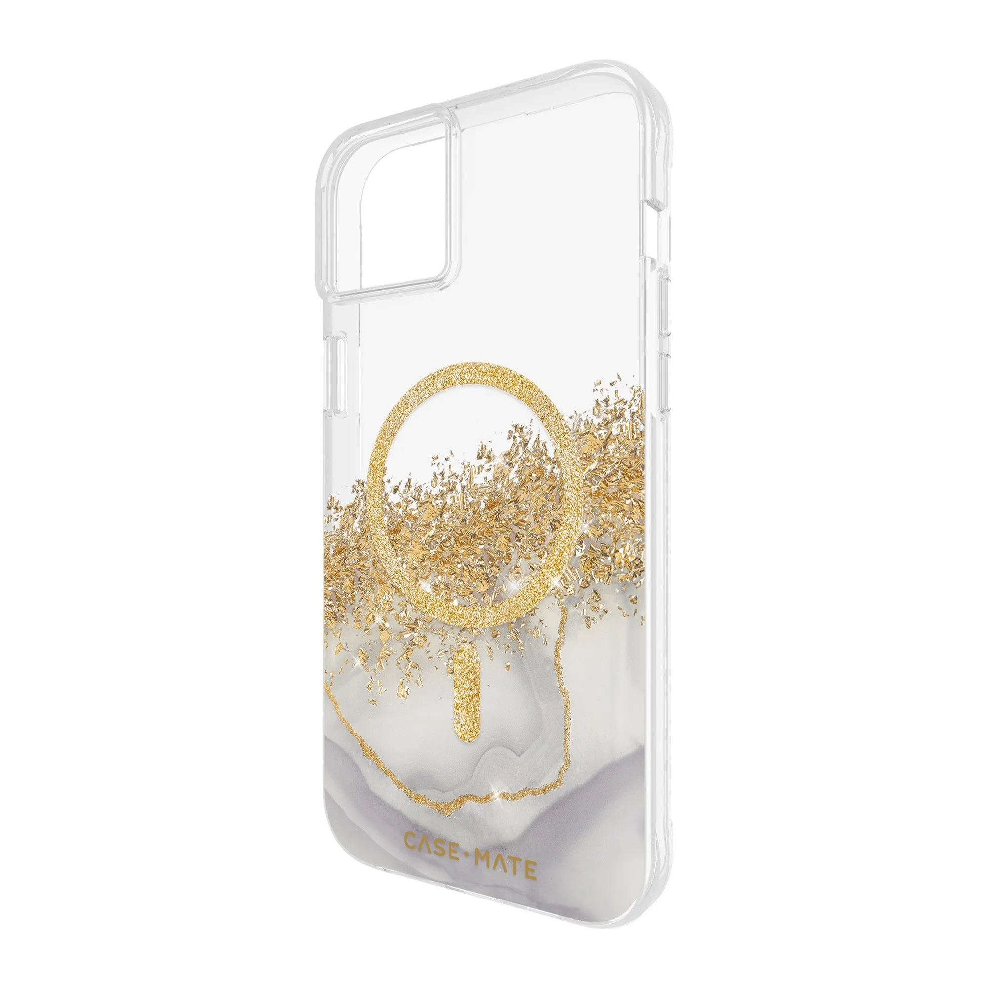 iPhone 15 Plus/14 Plus Case-Mate Karat MagSafe Case - Marble - 15-11480