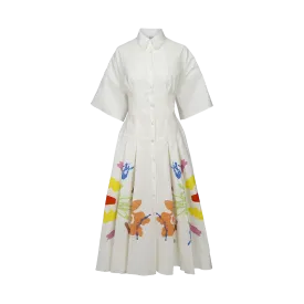 Jolly 'Oliday Printed Shirtdress