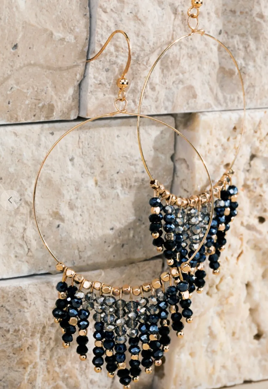 #K130 Dazzling Chandelier Earrings