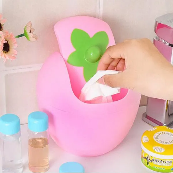 Kawaii Strawberry Mini Trash Can