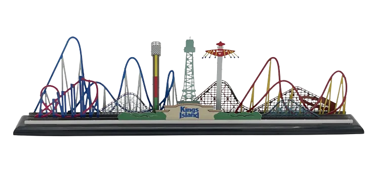 Kings Island Parkscape Nanocoaster