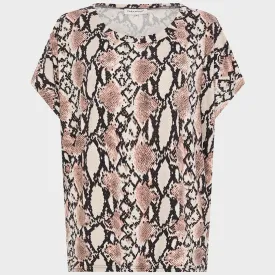Ladies Snake Printed Top