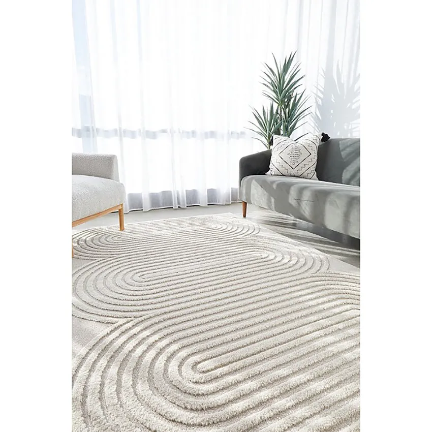 Lola Carl Beige Rug