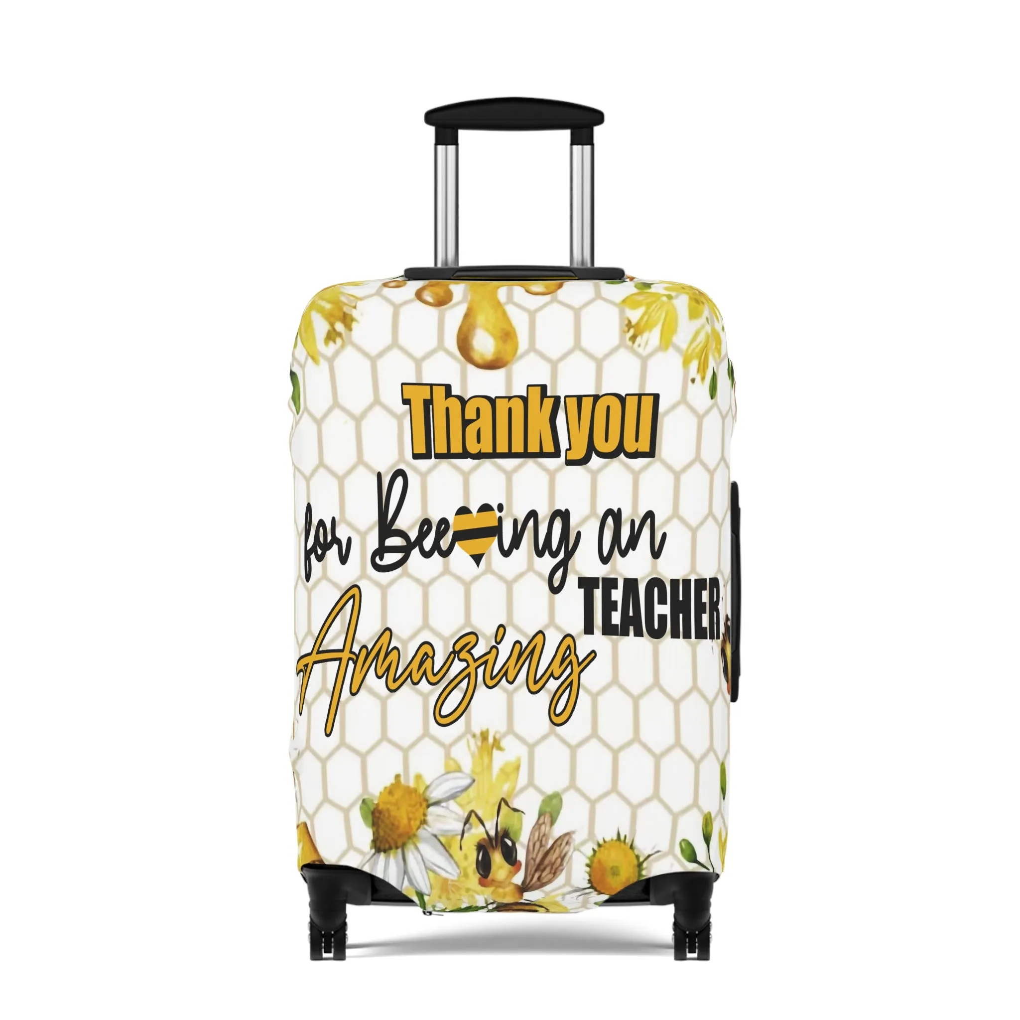 Luggage Cover, Teacher, Thanks for beeing an amazing Teacher, awd-1461