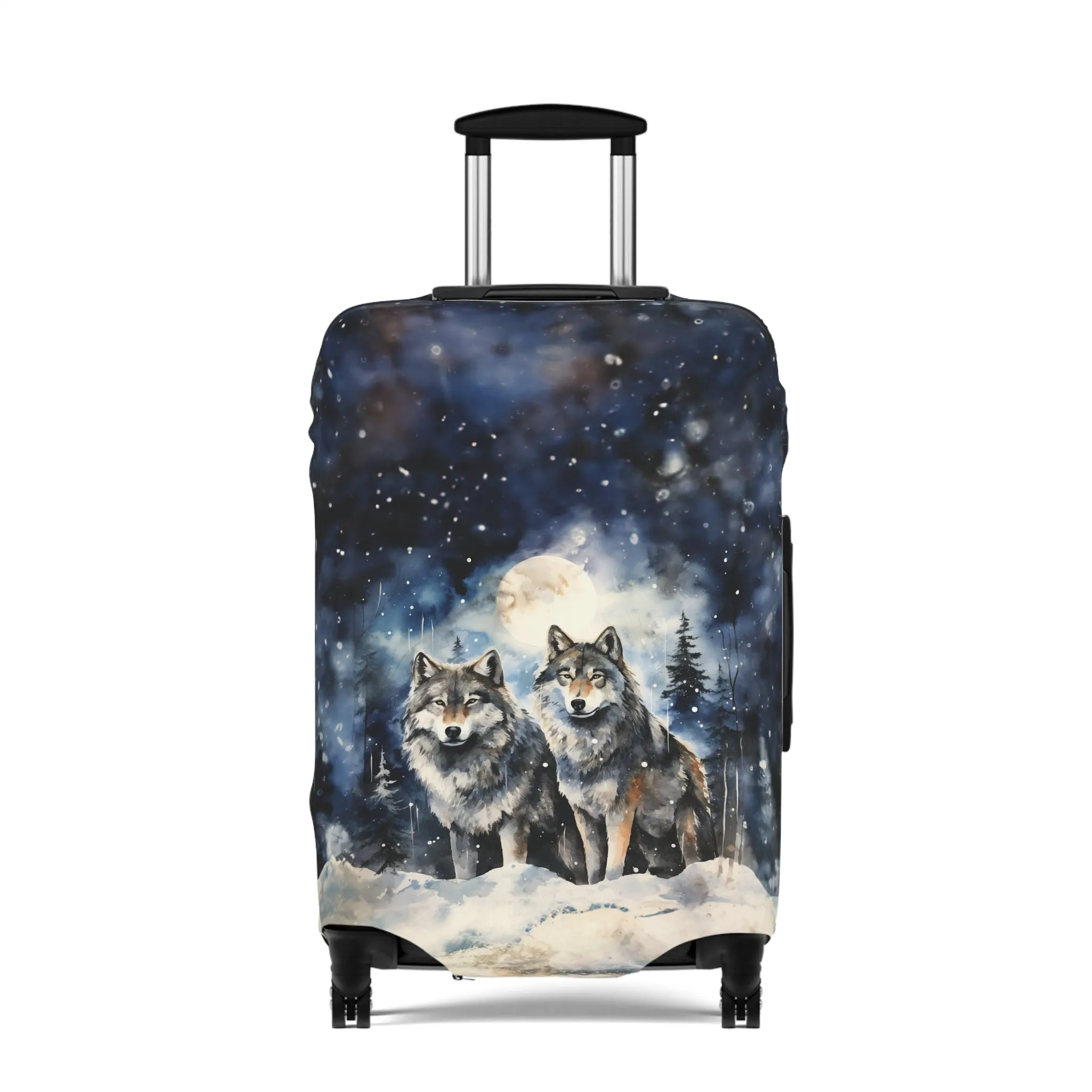 Luggage Cover, Wolves, awd-565