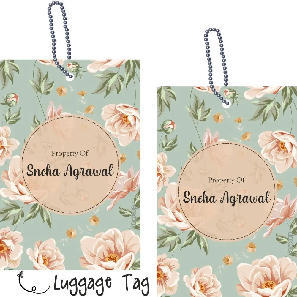 Luggage Tag - Flower Garden