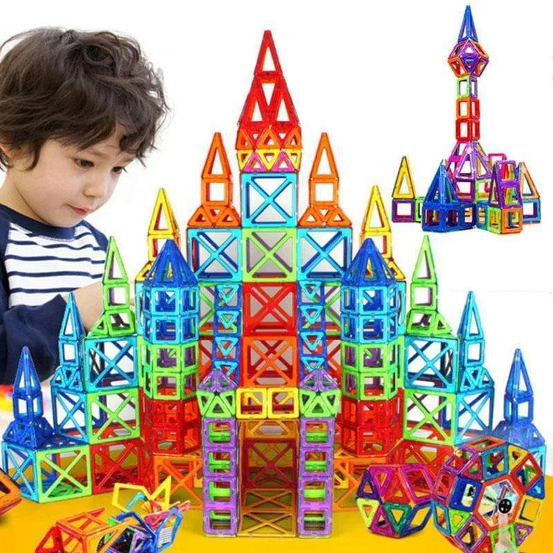 Magnetic Tile Building Blocks