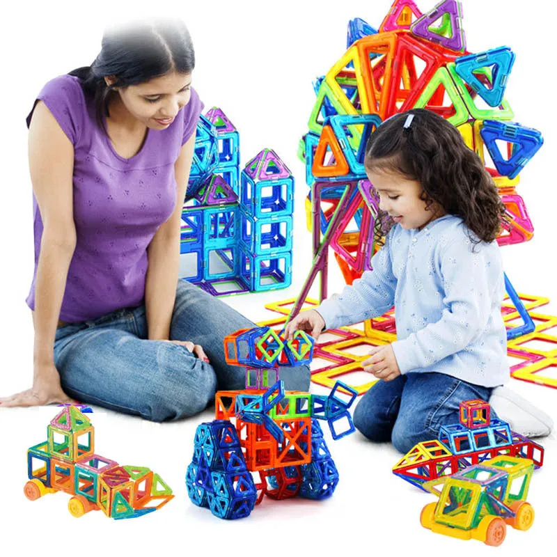 Magnetic Tile Building Blocks