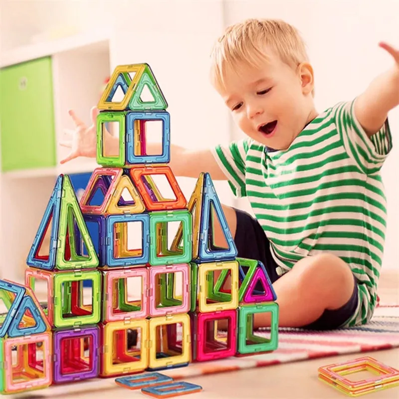 Magnetic Tile Building Blocks