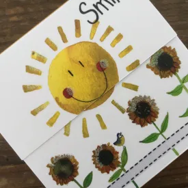 MM09 Smile Mini Magnetic Notepads By Alex Clark Art