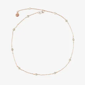 Multi Gem Pearl Choker