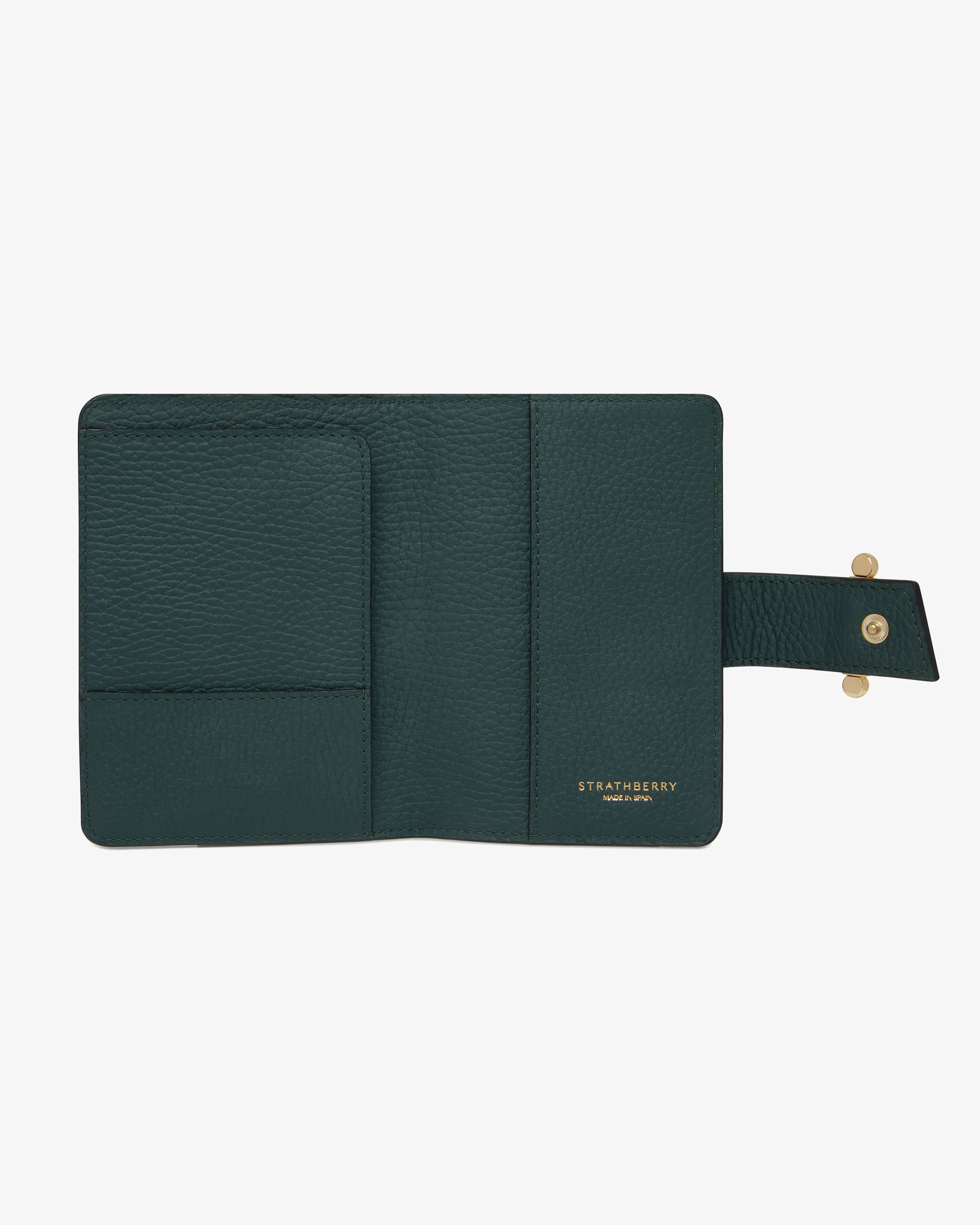 Multrees Bottle Green Passport Holder - Durable and Stylish