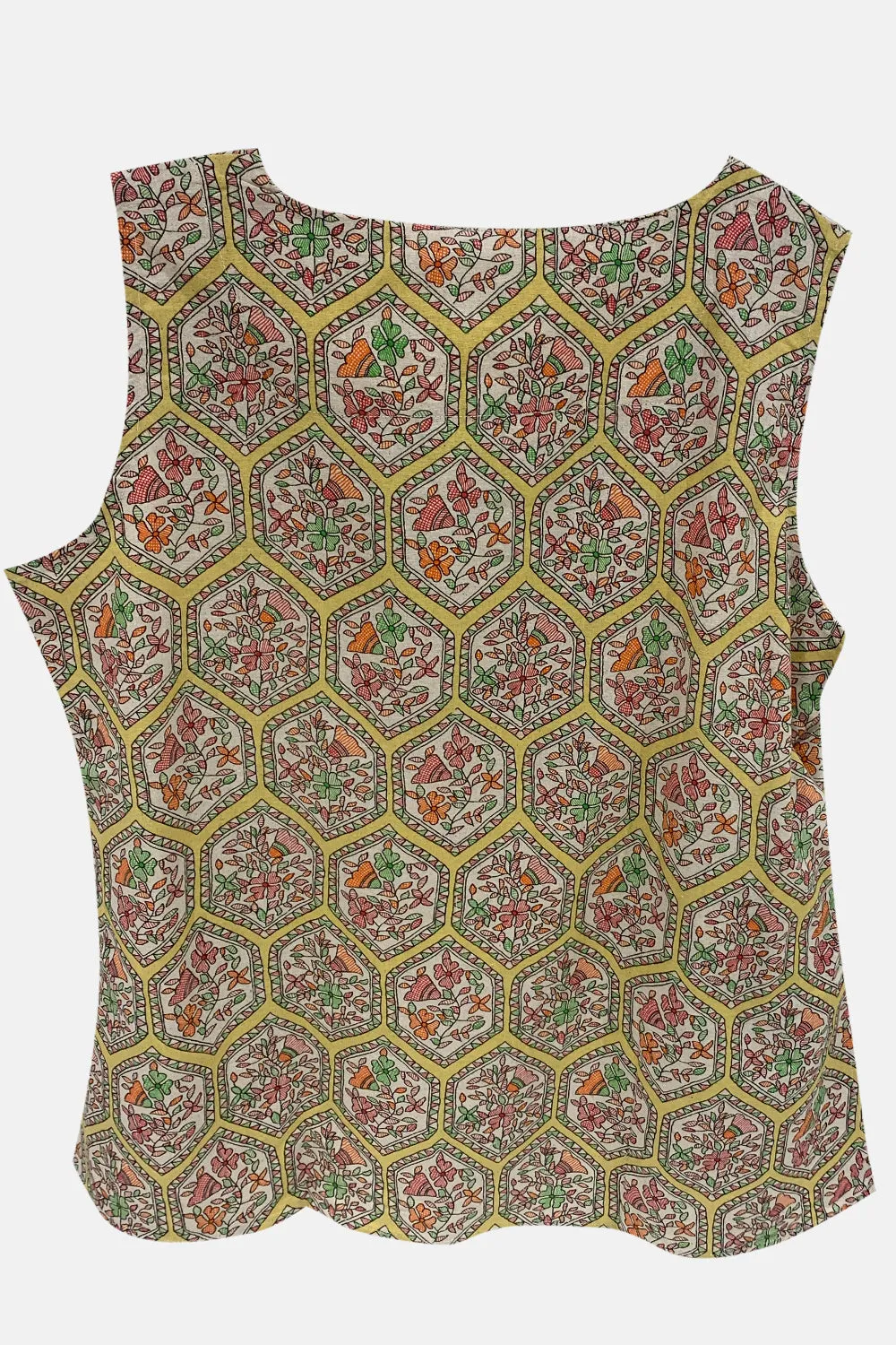 Mythri Women's Regular Casual Top - Yellow - TO18