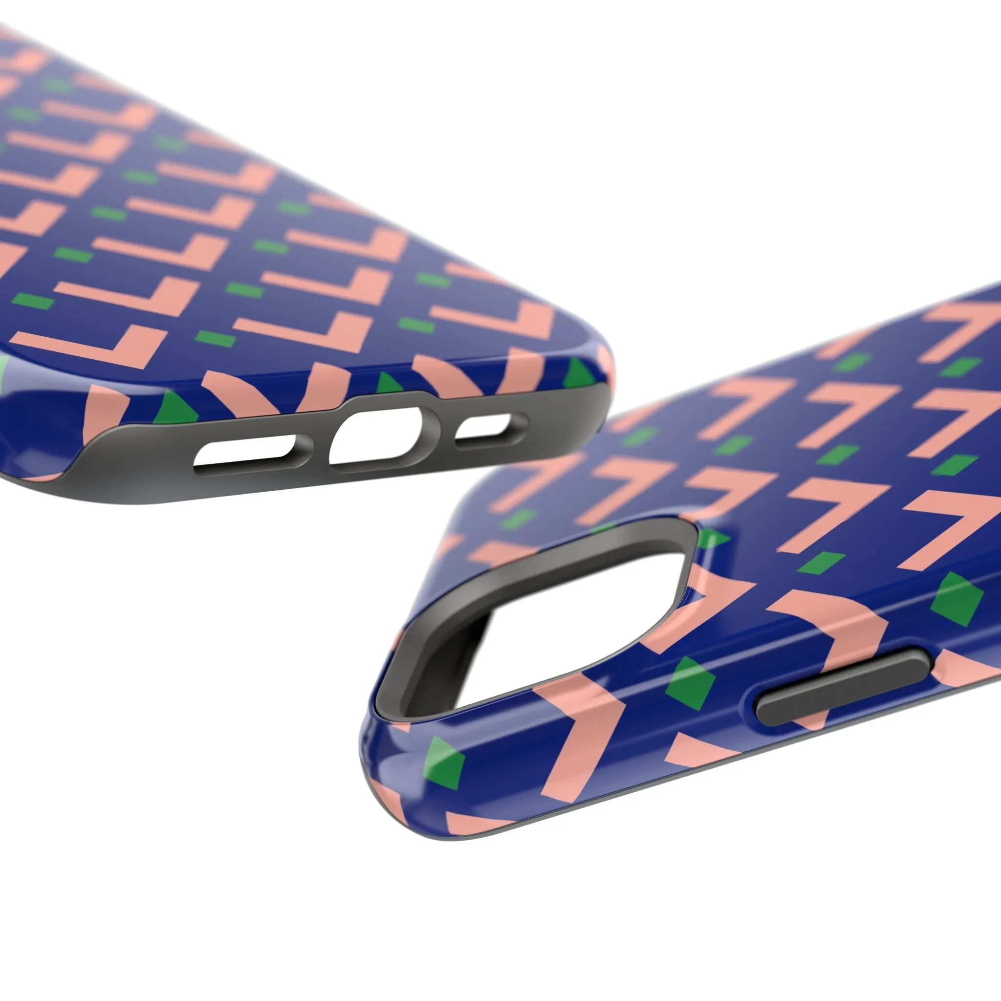On the Right Path | Navy Abstract Case