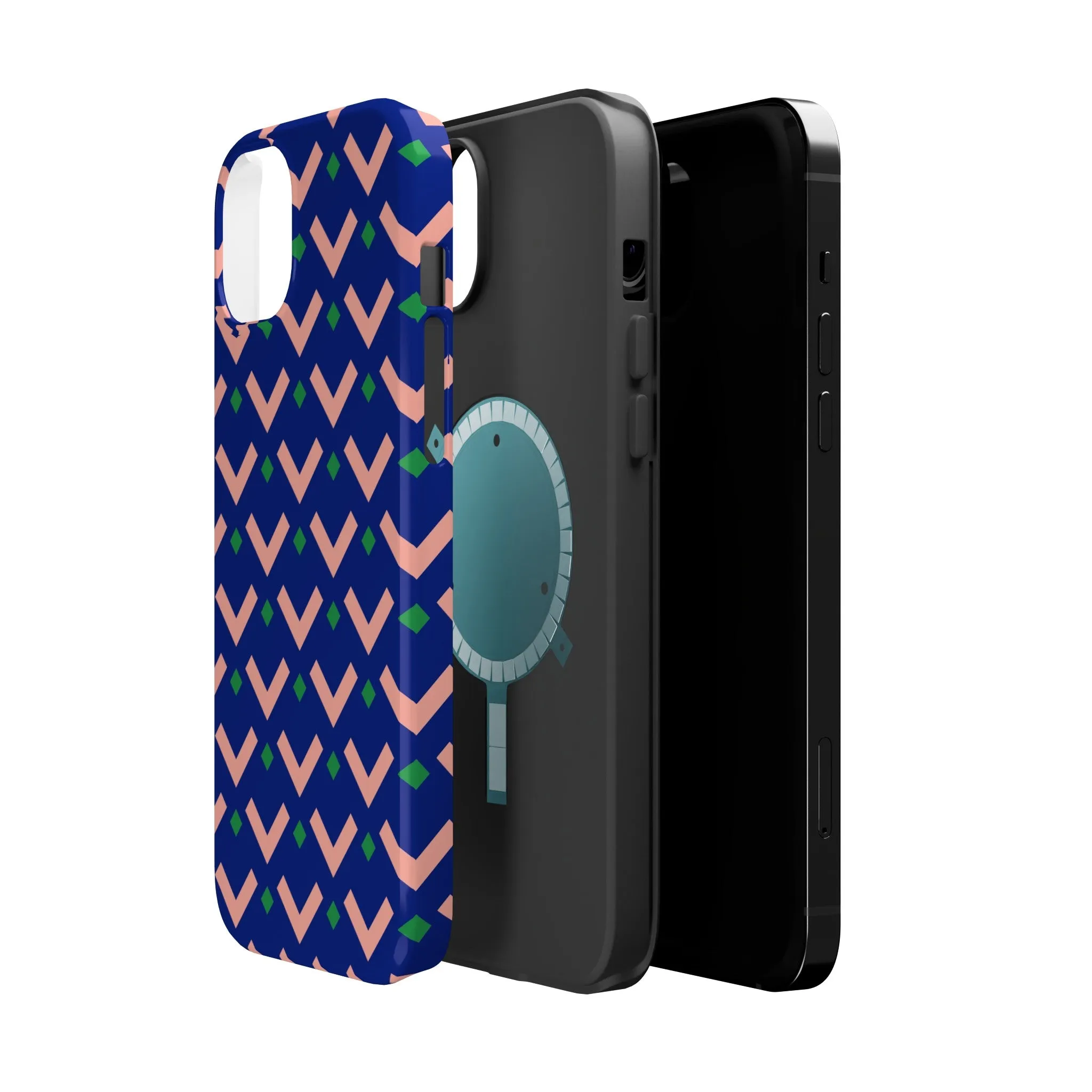 On the Right Path | Navy Abstract Case