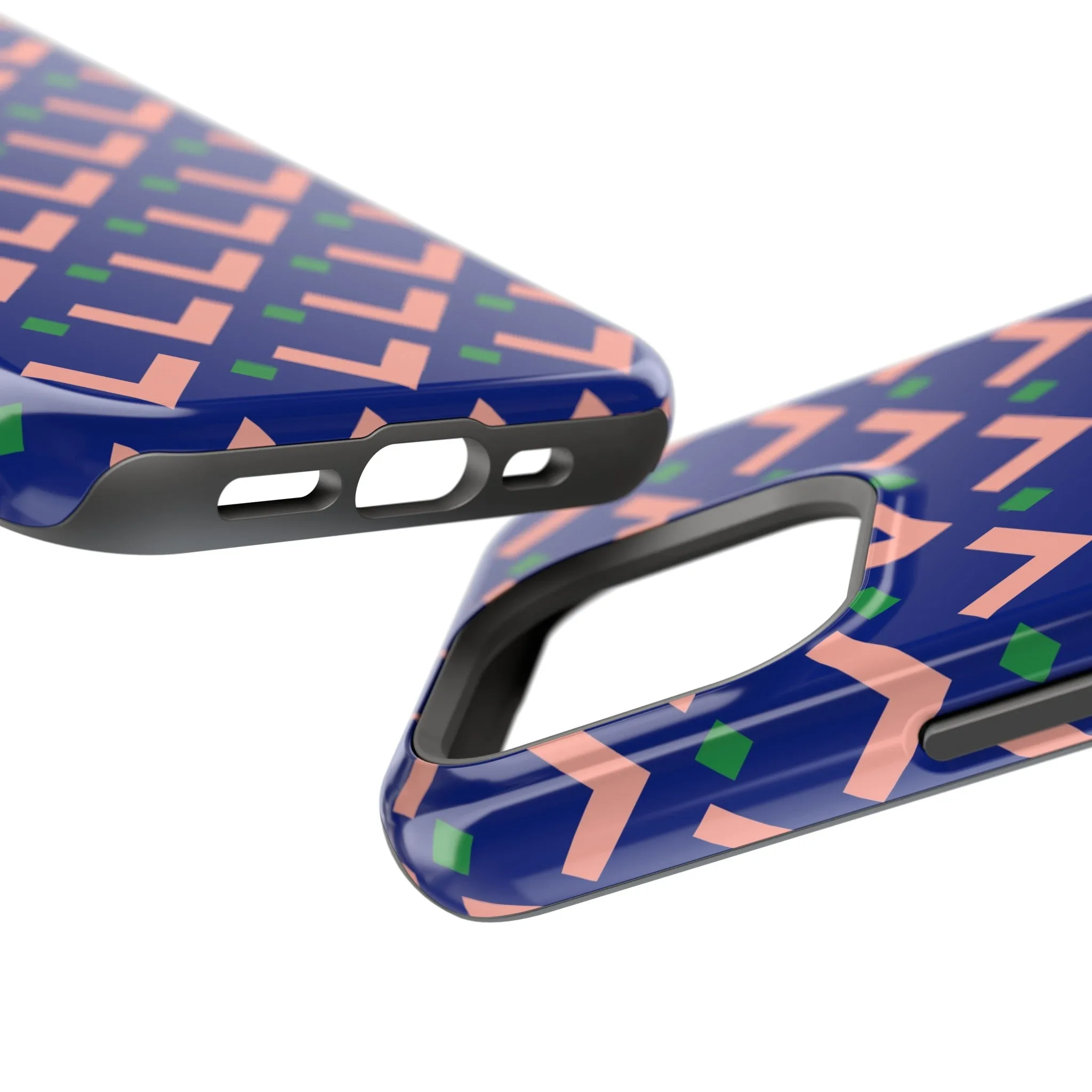 On the Right Path | Navy Abstract Case