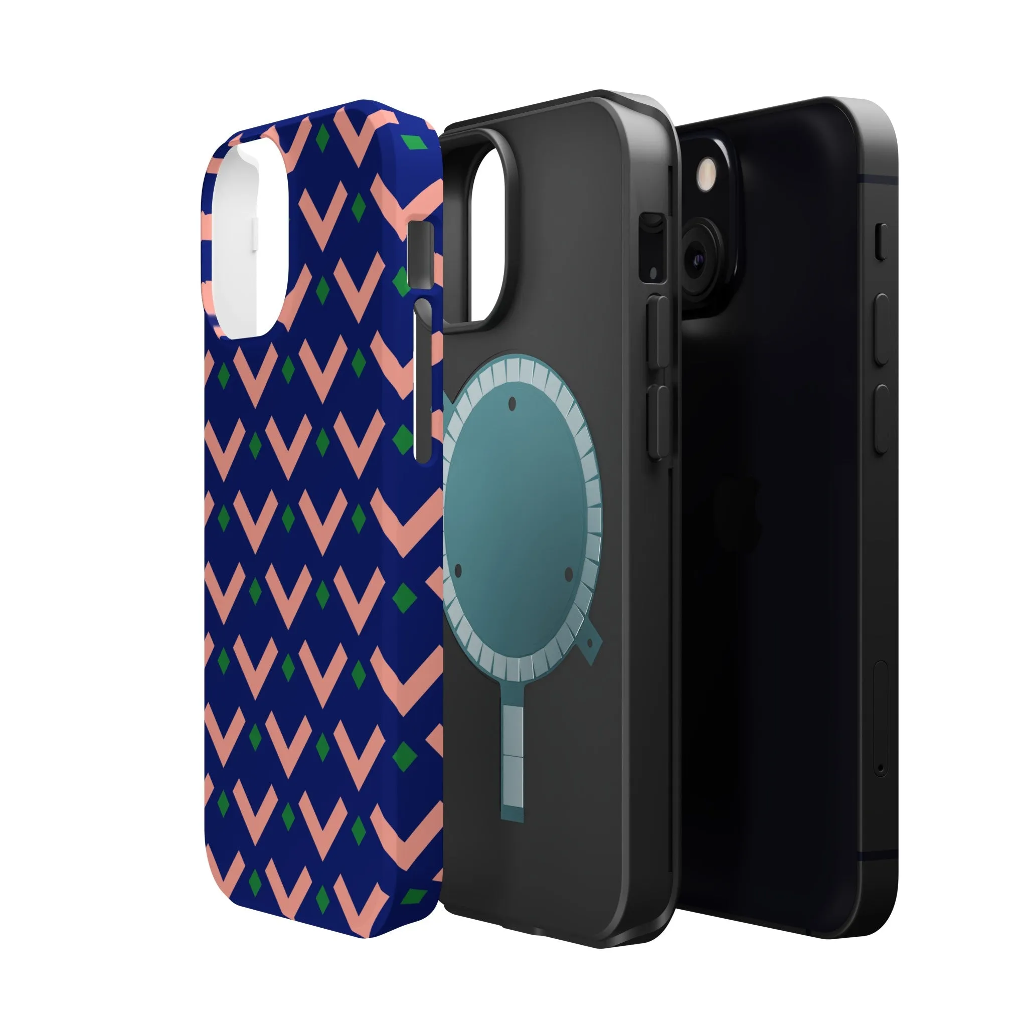 On the Right Path | Navy Abstract Case