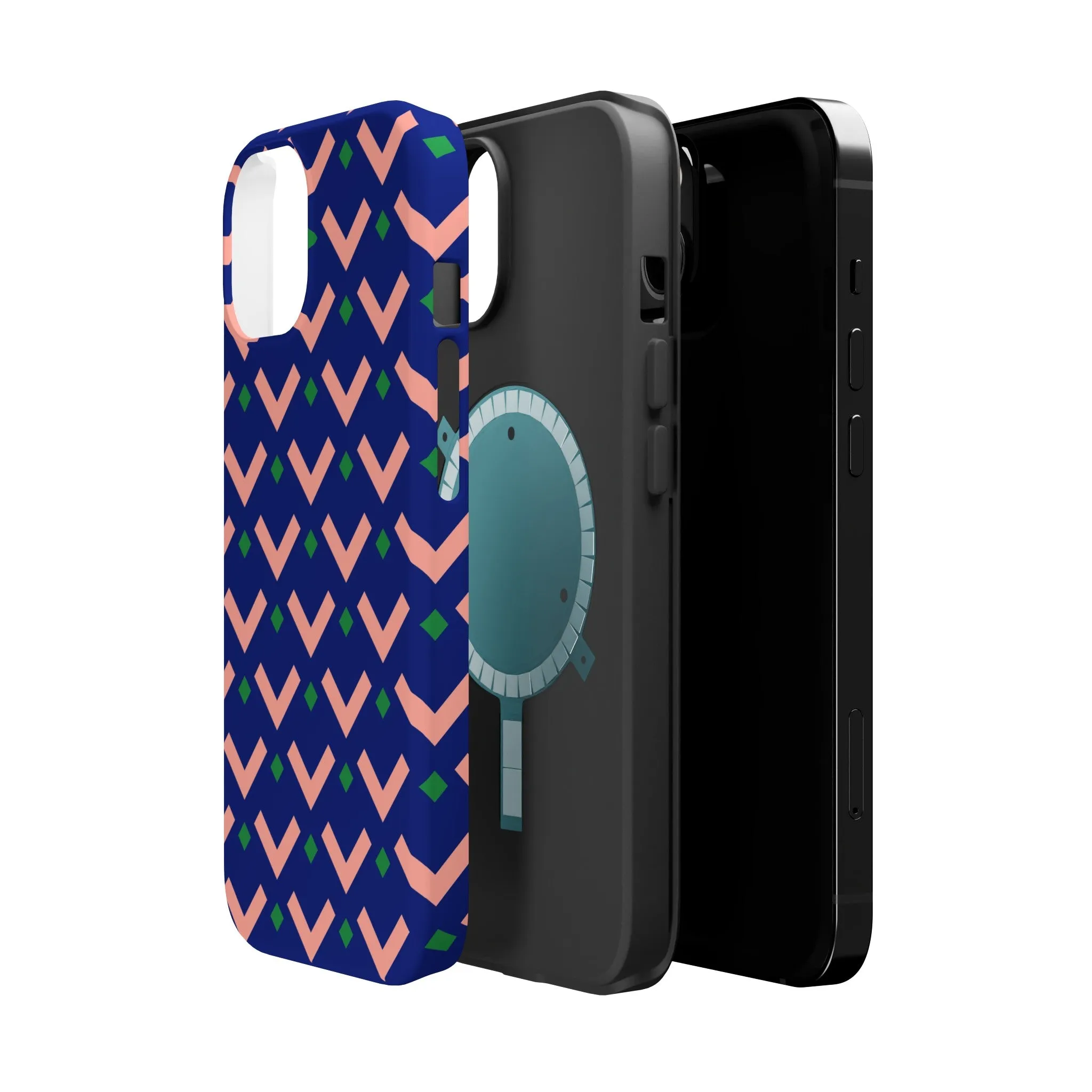 On the Right Path | Navy Abstract Case