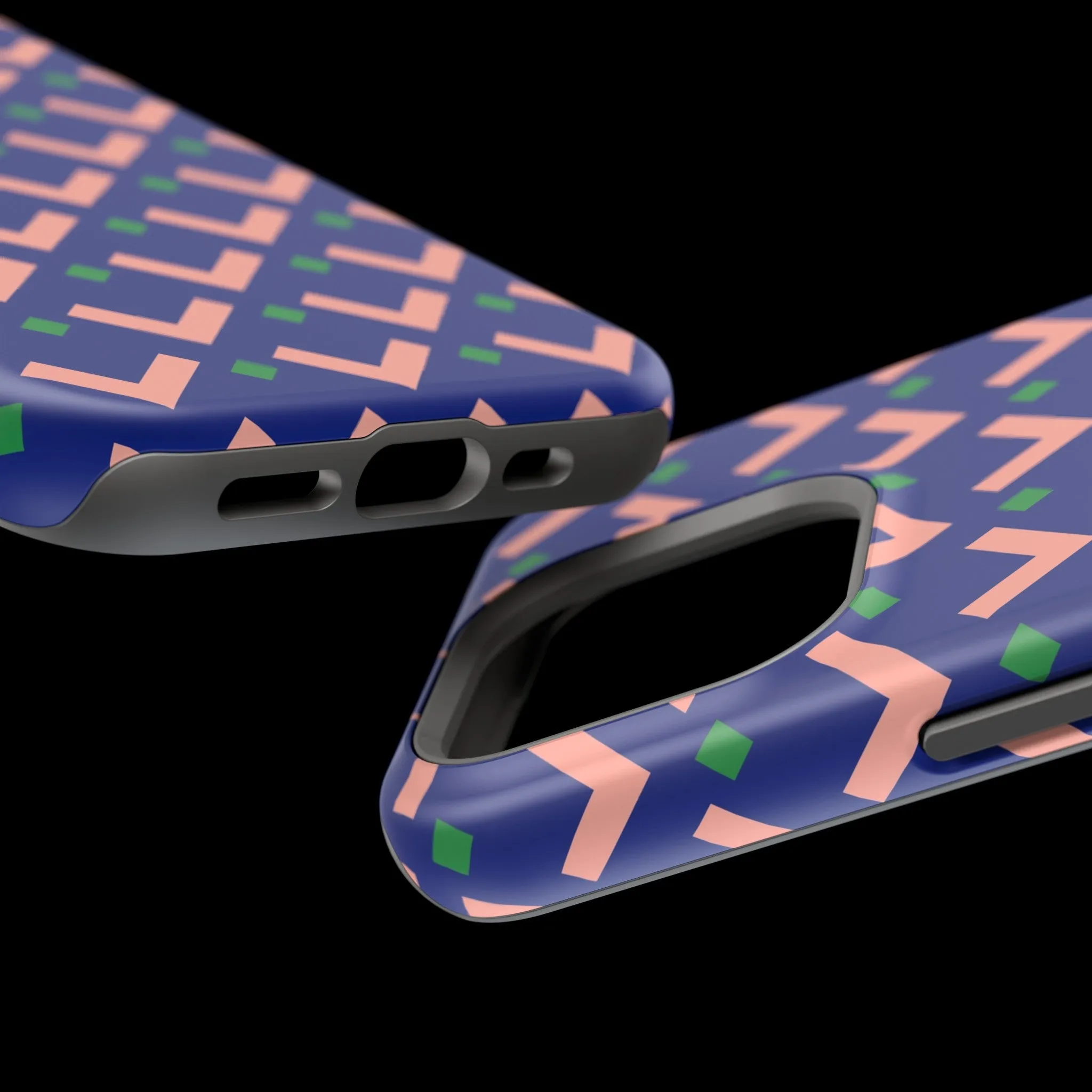 On the Right Path | Navy Abstract Case