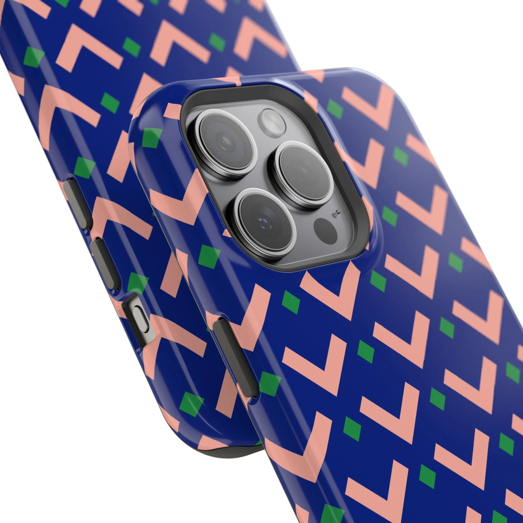 On the Right Path | Navy Abstract Case