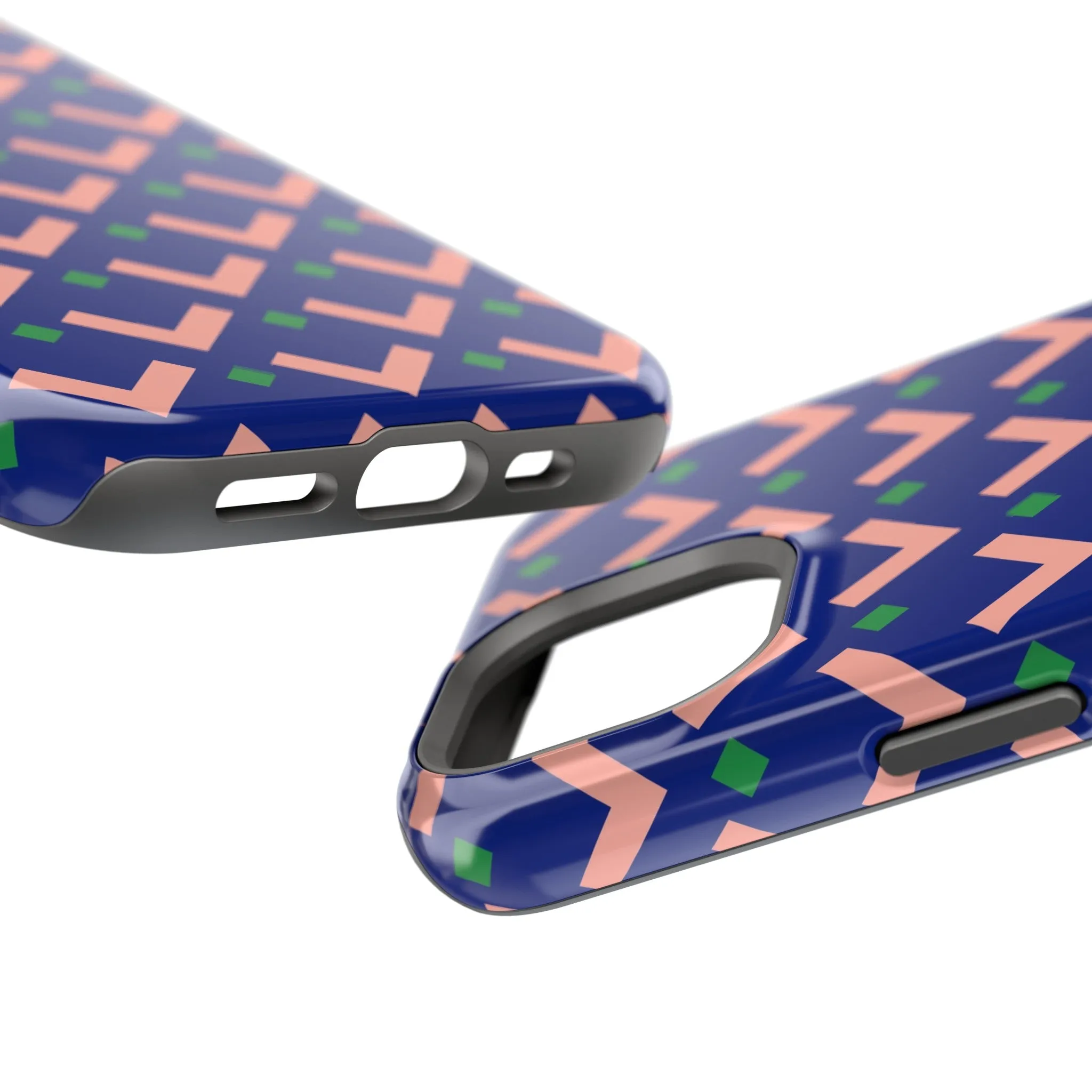 On the Right Path | Navy Abstract Case