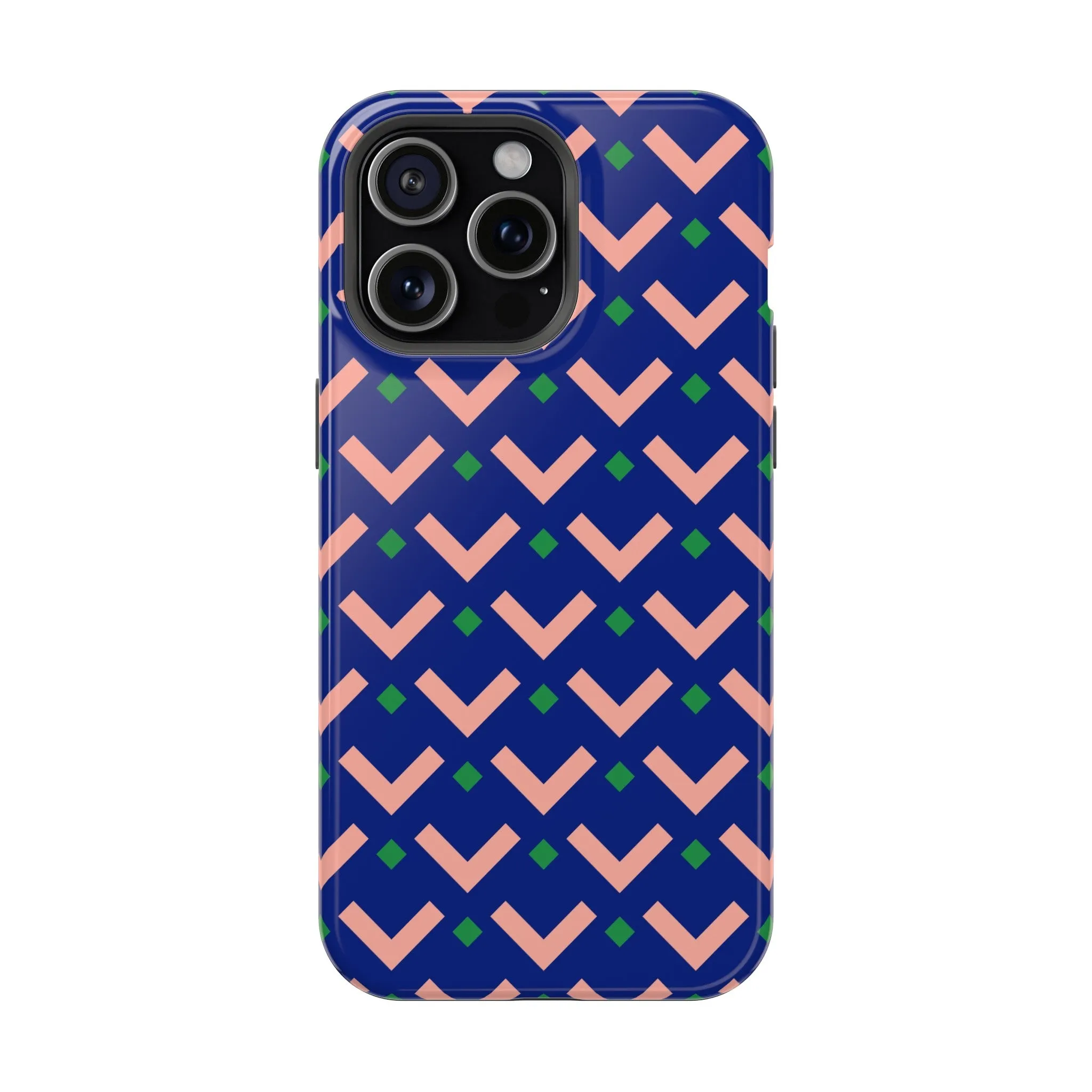 On the Right Path | Navy Abstract Case