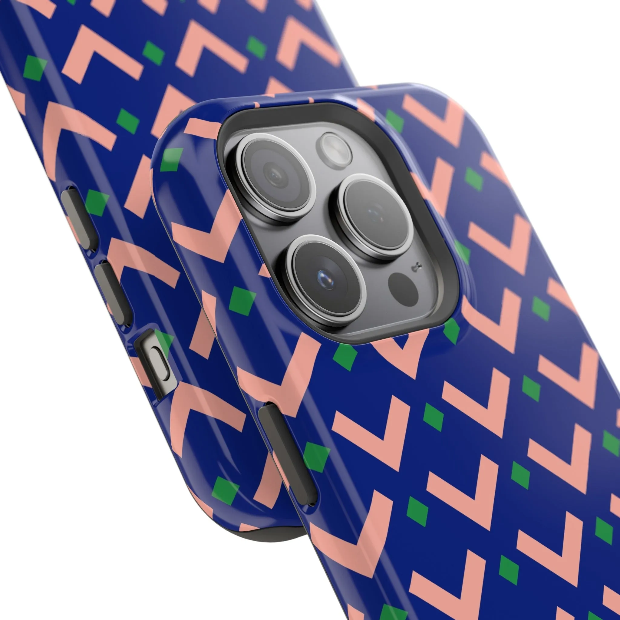 On the Right Path | Navy Abstract Case
