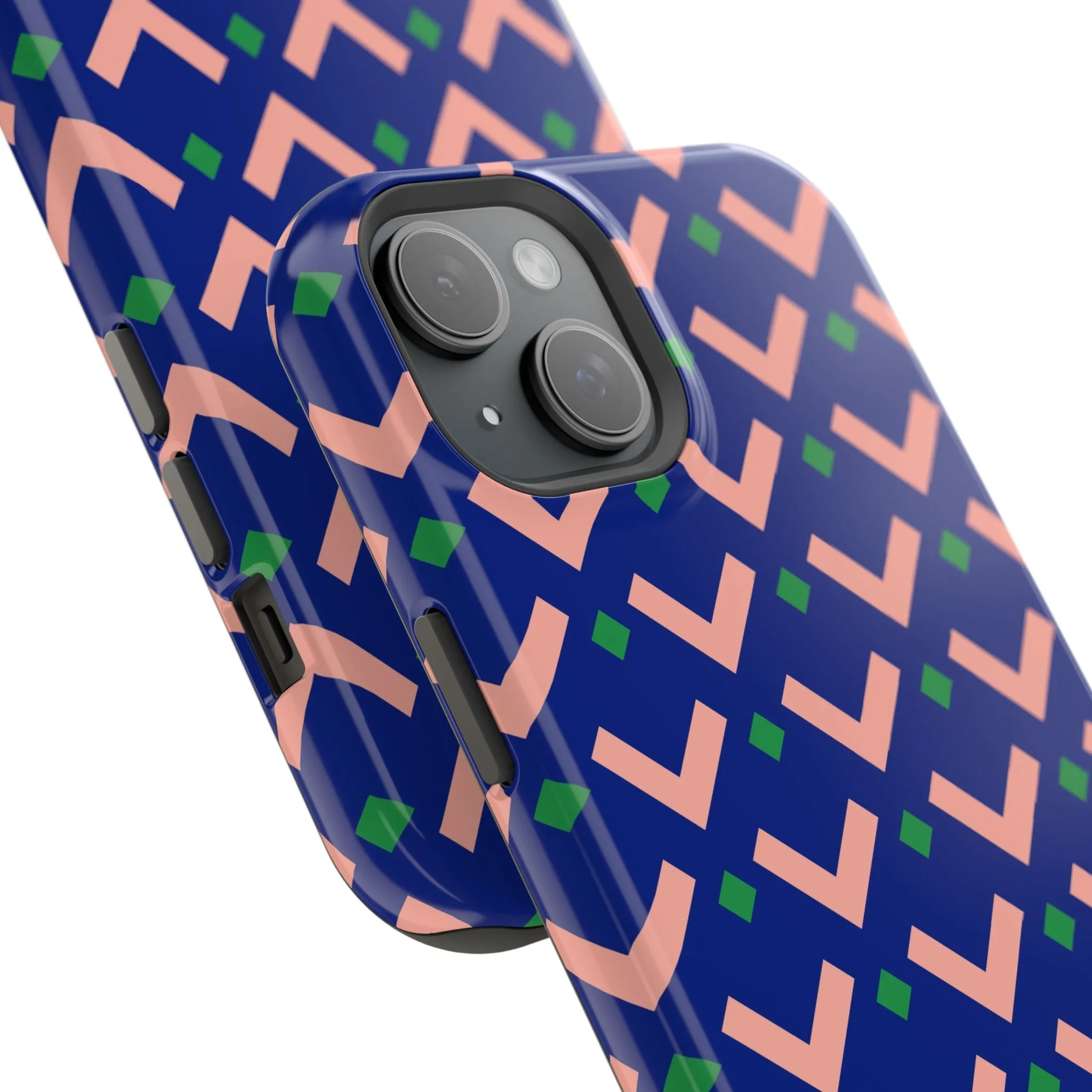 On the Right Path | Navy Abstract Case