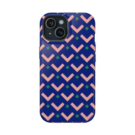 On the Right Path | Navy Abstract Case