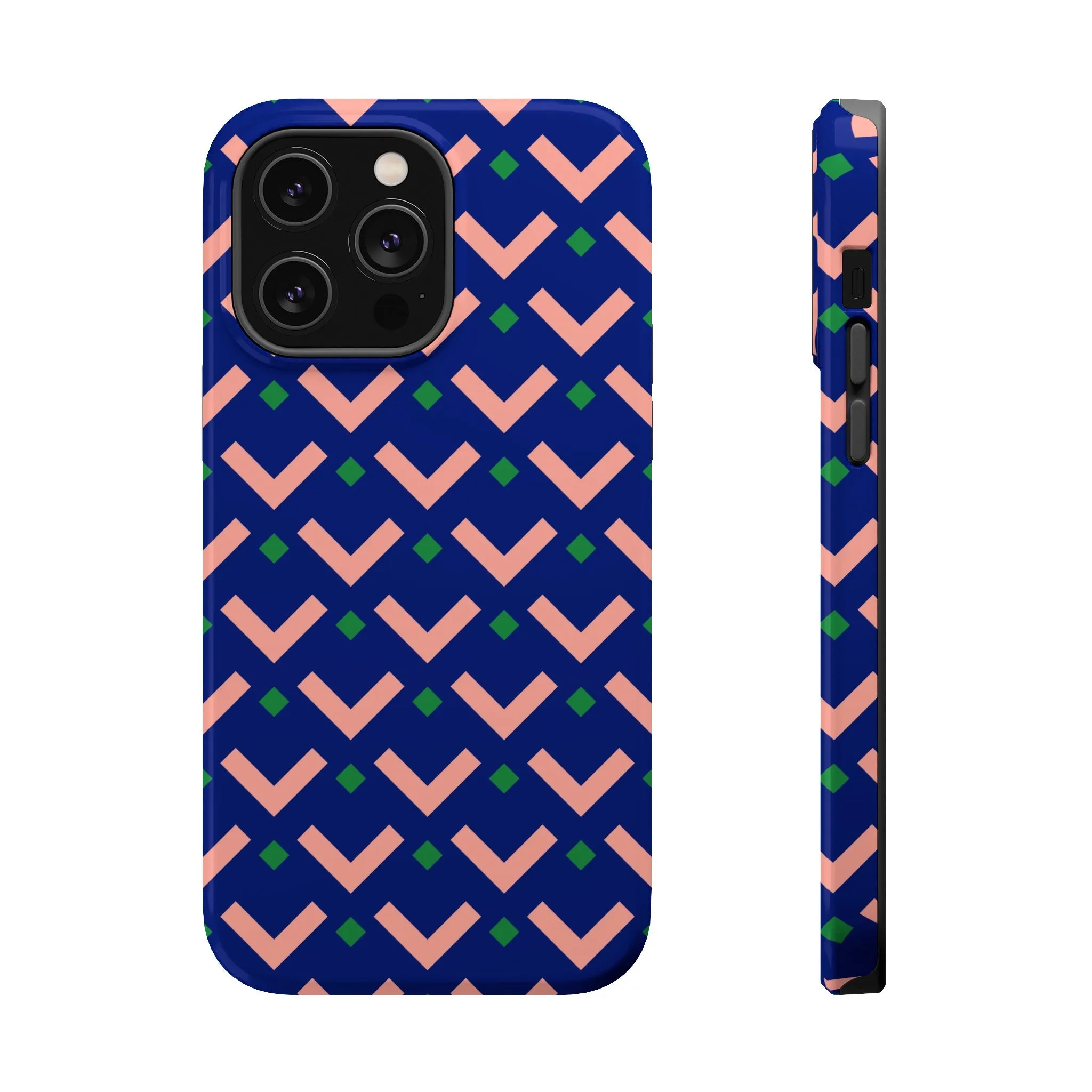 On the Right Path | Navy Abstract Case
