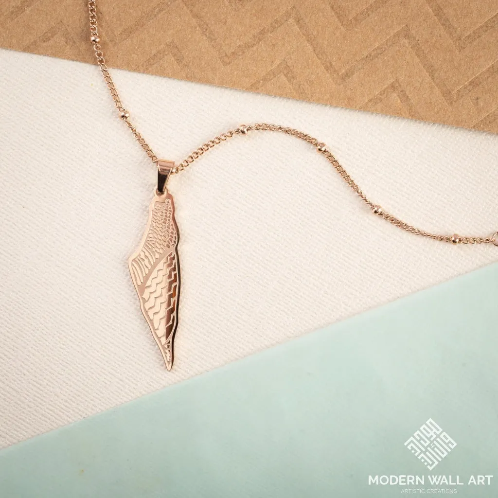 Palestine Necklace Keffiyeh | Womens