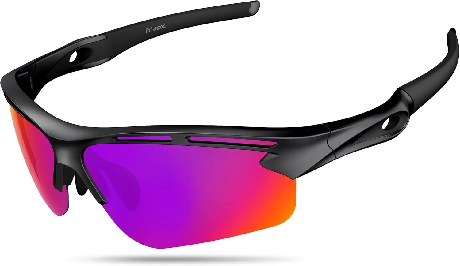 Polarized Sports Sunglasses for Men Women Youth Baseball Running Cycling Driving Fishing Tennis Golf Motor TAC UV400 TR90