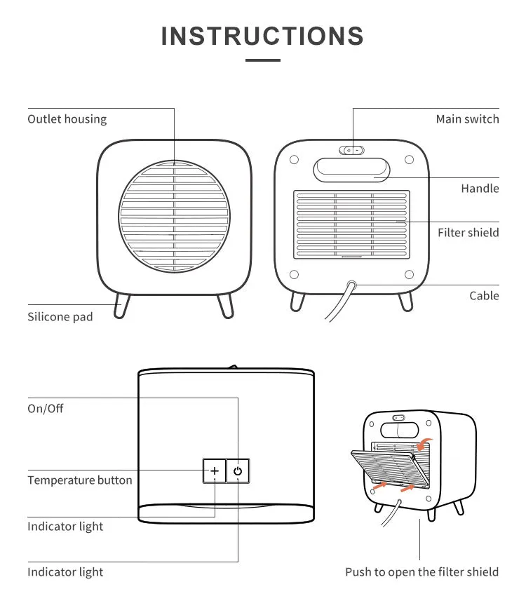 Portable Room Heater