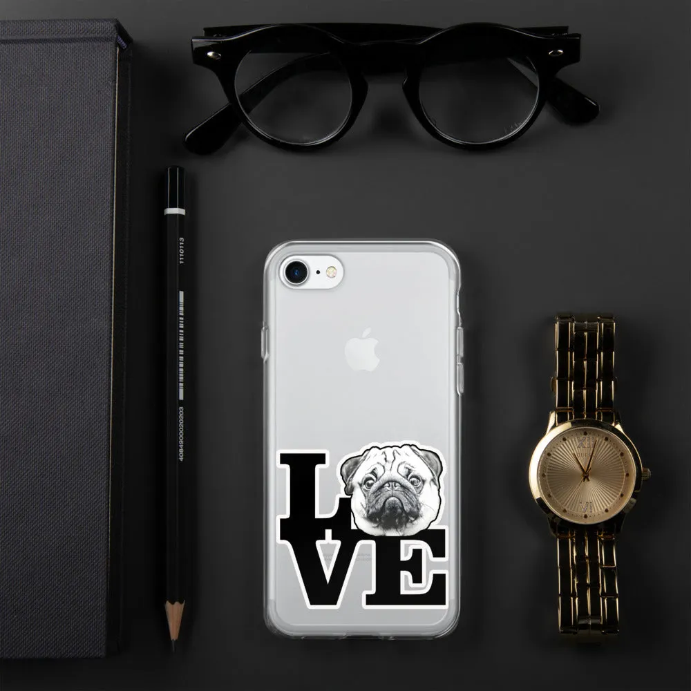 Pug Love iPhone Case
