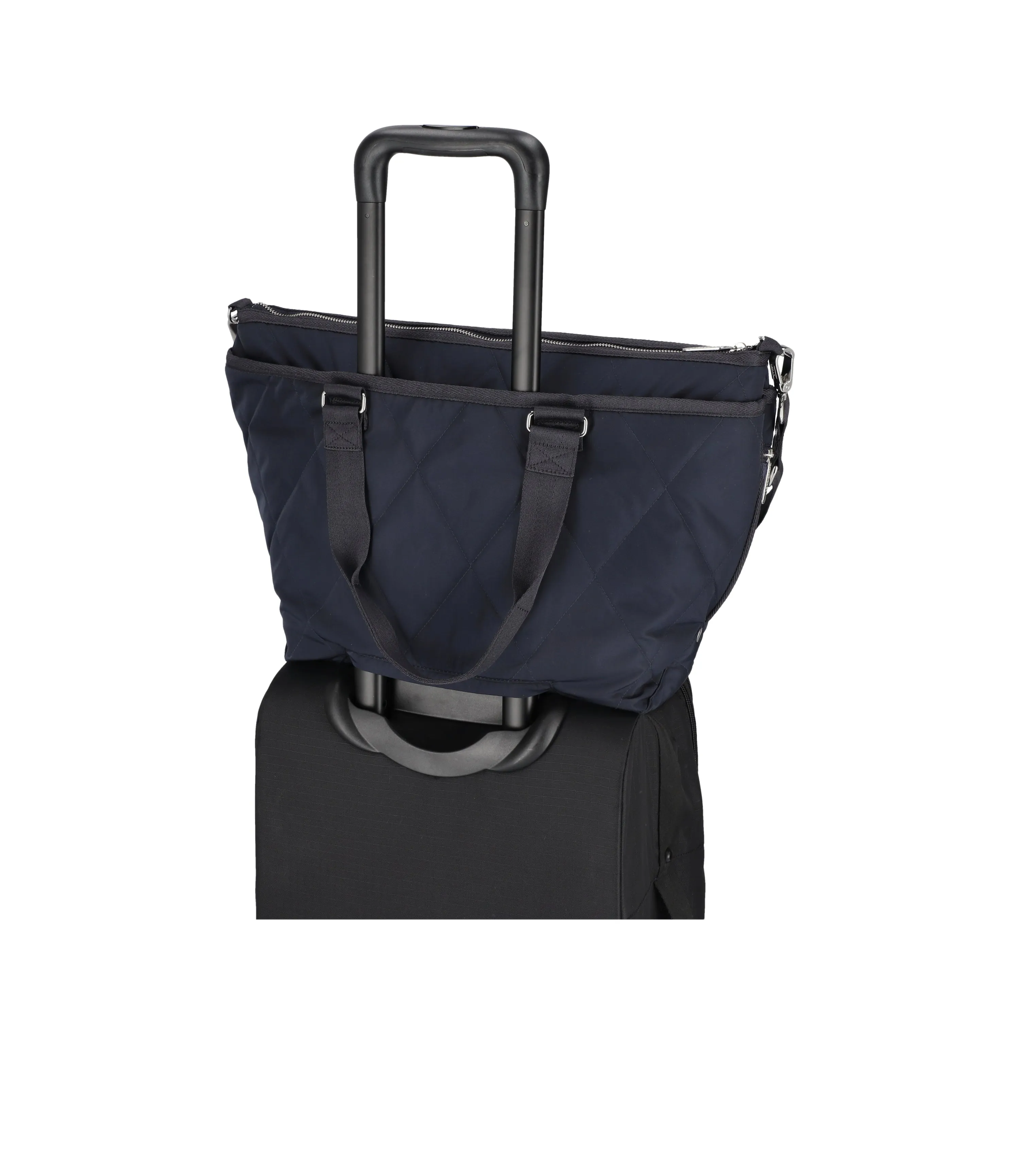 Quilted Zip Tote
