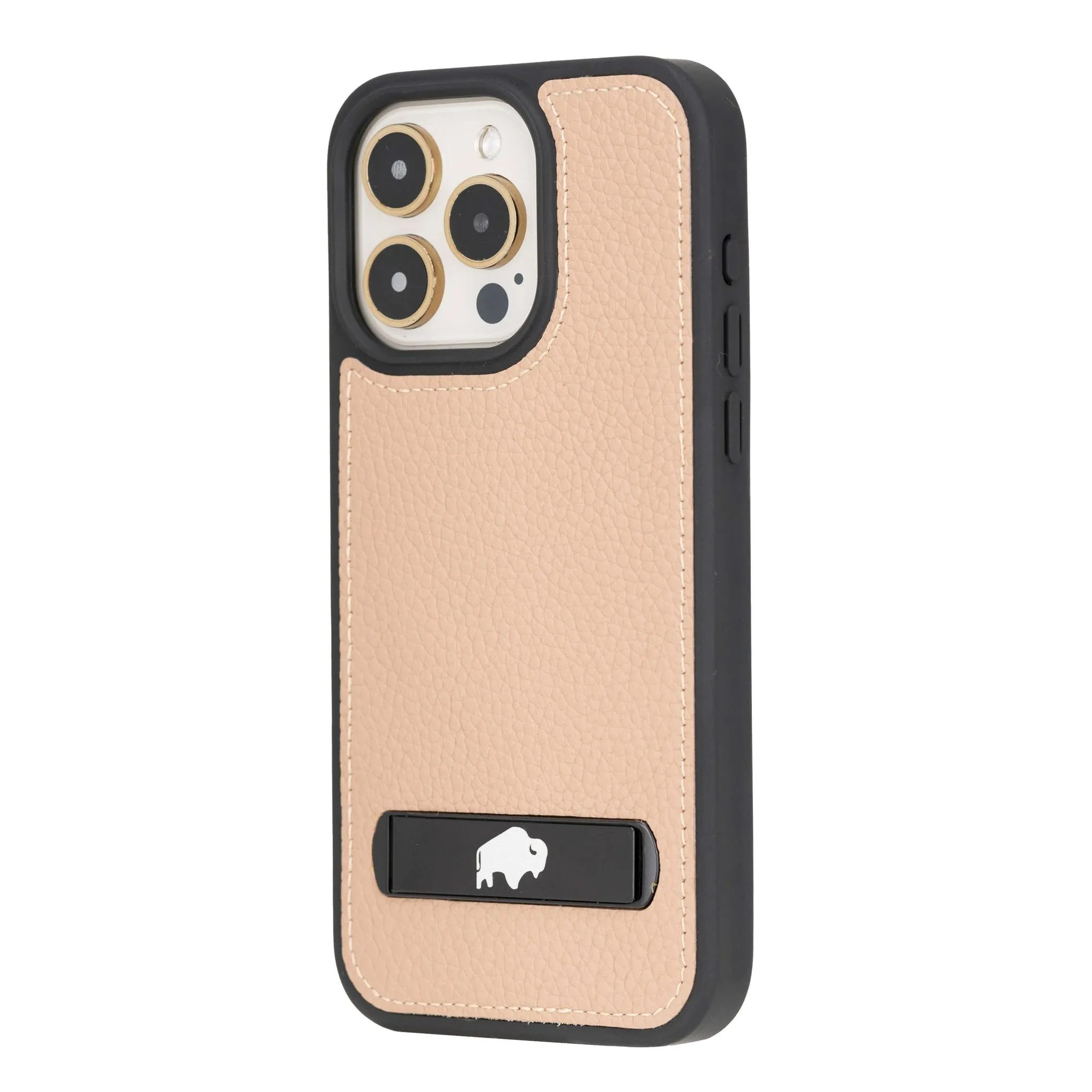 Reed iPhone 15 Pro Max Snap-On with Stand Case, Sand