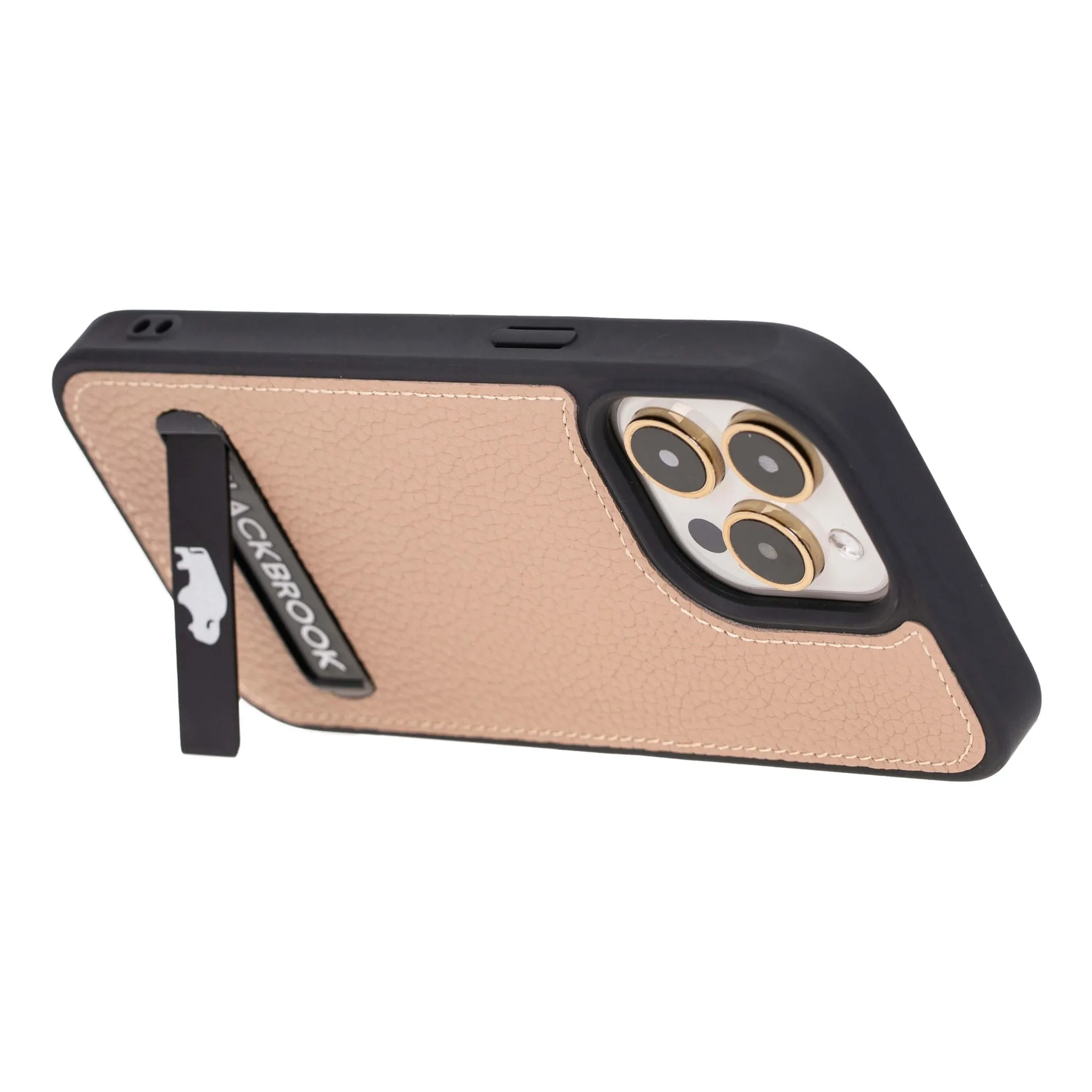 Reed iPhone 15 Pro Max Snap-On with Stand Case, Sand