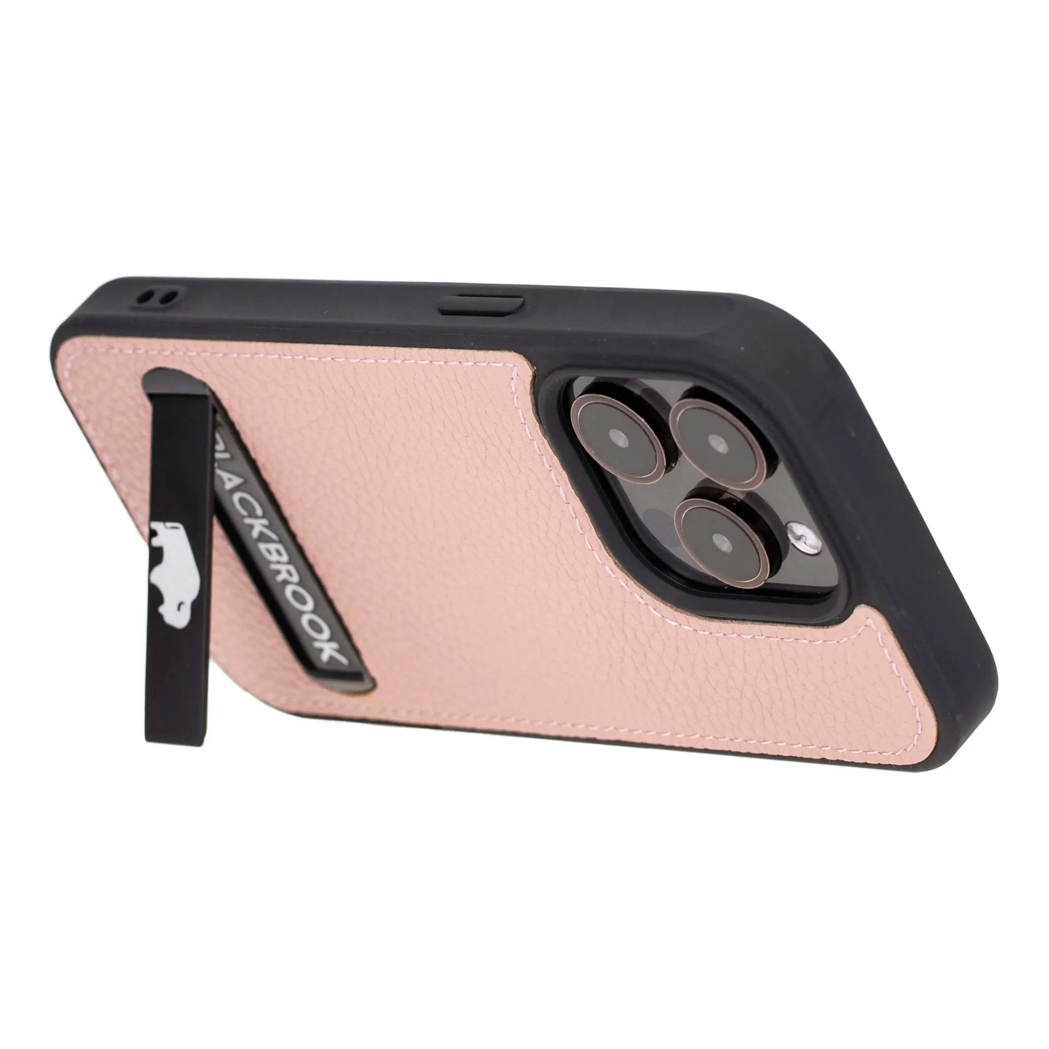 Reed iPhone 15 PRO Snap-On with Stand Case, Pink
