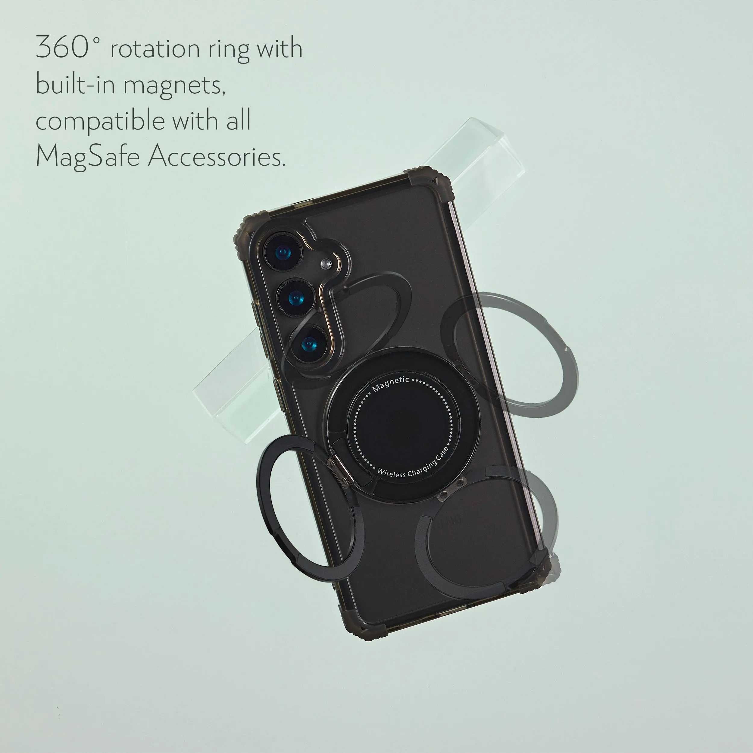 Revolve Case for Galaxy S24 Plus - Cosmic Black